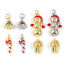 Show details for Eco-friendly Brass Christmas Charms Real Gold Plated Enamel Picture of Eco-friendly Brass Christmas Charms Real Gold Plated Enamel