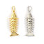 Picture of Brass Ocean Jewelry Pendants Multicolor Fish Animal 3D Movable 3.9cm x 1.2cm