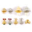 Immagine di Brass & Cubic Zirconia 3D Charms Multicolor Christmas Jingle Bell Imitation Pearl