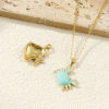 Bild von 2 PCs Eco-friendly Brass Ocean Jewelry Pendants 18K Real Gold Plated Enamel