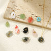 Picture of Eco-friendly 304 Stainless Steel & Gemstone Geometric Charms Gold Plated Multicolor Lightning