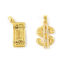 Picture of 2 PCs Eco-friendly Brass Charm Pendant 18K Real Gold Plated