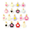 Picture of Eco-friendly Brass Charms 18K Real Gold Plated Enamel