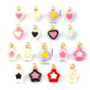 Picture of Eco-friendly Brass Charms 18K Real Gold Plated Enamel