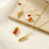 Picture of Eco-friendly Brass Charms 18K Real Gold Plated 3D