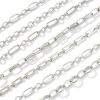 Picture of Silver Tone Handmade Link Chain Necklace, 304 Stainless Steel 40cm(15.7") + 5cm(2"), For Women, Simple & Casual Exquisite Gift, Eco-friendly