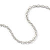 Picture of Silver Tone Handmade Link Chain Necklace, 304 Stainless Steel 40cm(15.7") + 5cm(2"), For Women, Simple & Casual Exquisite Gift, Eco-friendly
