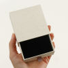 Picture of Paper Pull-Out Drawer Jewelry Gift Box Beige
