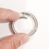 Picture of Eco-friendly 316 Stainless Steel Bolt Spring Ring Clasps Silver Tone