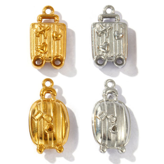 Bild von Umweltfreundlich 304 Edelstahl Reise Charms Bunt Reisetrolley