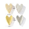 Imagen de 2 Unidades Latón día de San Valentín Cuentas Para Hacer Joyas De Bricolaje Multicolor Corazón