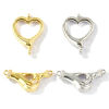 Picture of Brass Connectors Charms Pendants Multicolor Heart Hand