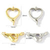 Picture of Brass Connectors Charms Pendants Multicolor Heart Hand
