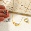 Picture of Brass Connectors Charms Pendants Multicolor Heart Hand