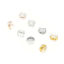 Brass & Silicone Ear Nuts Post Stopper Earring Findings Wholesale Multicolor