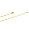 Picture of 1 Piece Brass Simple Charm Holder Necklace Wholesale Circle Ring