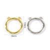 Bild von Messing Scharnier Segment Clicker Ring Großhandel Ring Bunt 19mm x 18mm