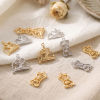Picture of Eco-friendly Brass Charms Wholesale Real Gold Plated Hourglass 3D