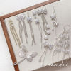 Picture of Brass Charms Wholesale Multicolor Tassel Clear Rhinestone