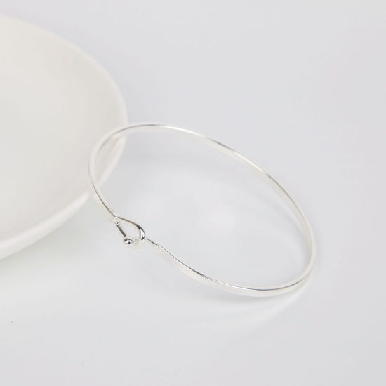 Image de 1 Pièce Bracelets En Gros en Laiton Multicolore 6.2cm Dia.