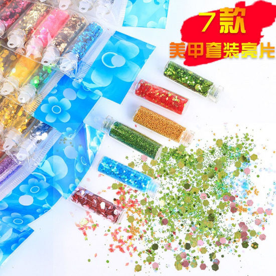 Image de PVC Shiny Sequins Nail Art Decoration DIY Craft