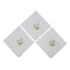Picture of Cotton Handkerchief Square Flower 1 Set