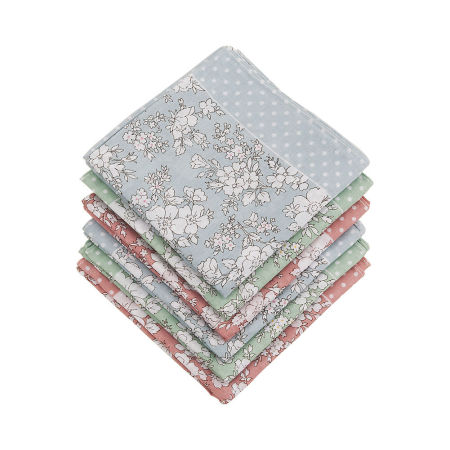 Cotton Handkerchief Flower 1 Set