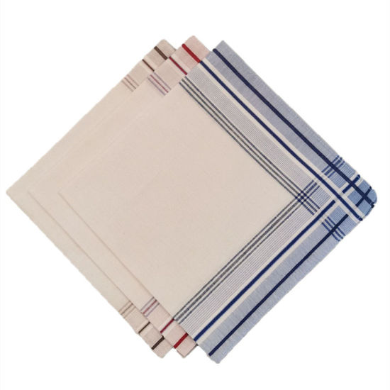 Изображение Cotton Handkerchief Grid Checker