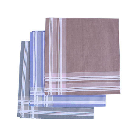 Cotton Handkerchief Grid Checker