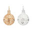 Immagine di Zinc Based Alloy Pendants Round Filigree