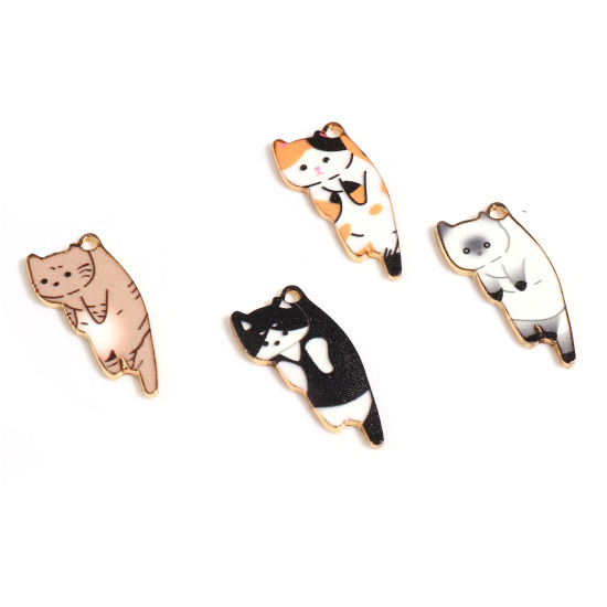 Picture of Zinc Based Alloy Pendants Cat Animal