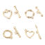 Picture of Zinc Based Alloy Toggle Clasps 16K Gold Color