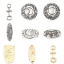 Picture of Zinc Based Alloy Maya Connectors Oval Antique Silver Color