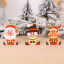 Bild von Natürliches Holz Weihnachten Verzierungen Bunt LED Leuchten