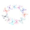 Picture of Organza Ethereal Butterfly For DIY & Craft