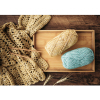 Изображение Blend Fabric Super Soft Knitting Yarn Milk White 1.5mm, 1 Roll (Approx 130 M/Roll)
