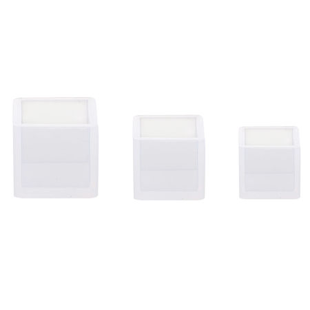 Силикон Модель для эпоксидной смолы Куб Белый 1 ШТ