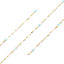 Изображение 304 Stainless Steel Beaded Chain For Handmade DIY Jewelry Making Findings Multicolor