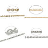 Picture of 304 Stainless Steel Link Cable Chain Multicolor