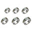 Imagen de Titanio Acero No Ajustable Anillos Plata Ronda " Dragón " 18.3mm (US Size 8.25), 1 Unidad