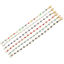 Bild von 304 Edelstahl Armband Vergoldet Bunt Böser Blick Emaille 19.2cm lang, 1 Strang