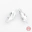 Image de Connecteurs en Argent Pur Irrégulier Argent 7mm x 1.7mm, 1 Gramme (Env. 40-41 Pcs)