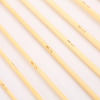 Bild von Einspitzige Stricknadeln aus Bambus, Natur, 23 cm lang