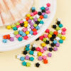 Picture of Zinc Based Alloy Spacer Beads For DIY Jewelry Making Multicolor Enamel