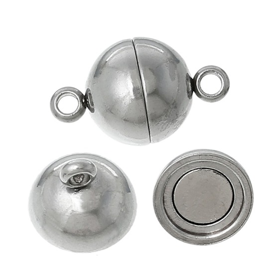 Picture of 304 Stainless Steel Magnetic Clasps Round