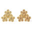 Picture of Retro Real Gold Plated 304 Stainless Steel Flower Rings