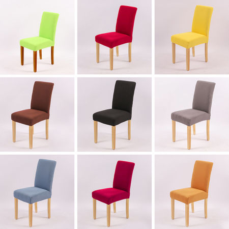 Polyester Fiber Chair Cover Multicolor
