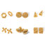 Image de 1 Paire Hypoallergénique À la Mode Boucles d'Oreilles Puces Style Ins en 304 Acier Inoxydable Nœuds Papillon Plaqué Or Véritable 18K Fête Pour Femmes