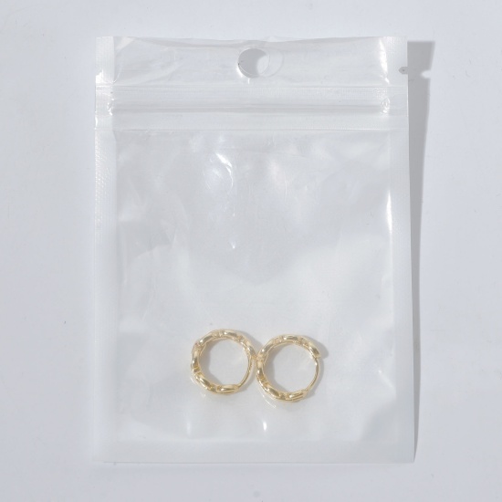 Immagine di 1 Paio Ecologico Dolce & Carino Squisito Placcato Oro 18K Multicolore 304 Acciaio Inossidabile & Conchiglia Fiore Orecchini a Perno Per Donne Festa