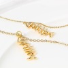 Picture of Brass Ocean Jewelry Connectors Charms Pendants Real Gold Plated